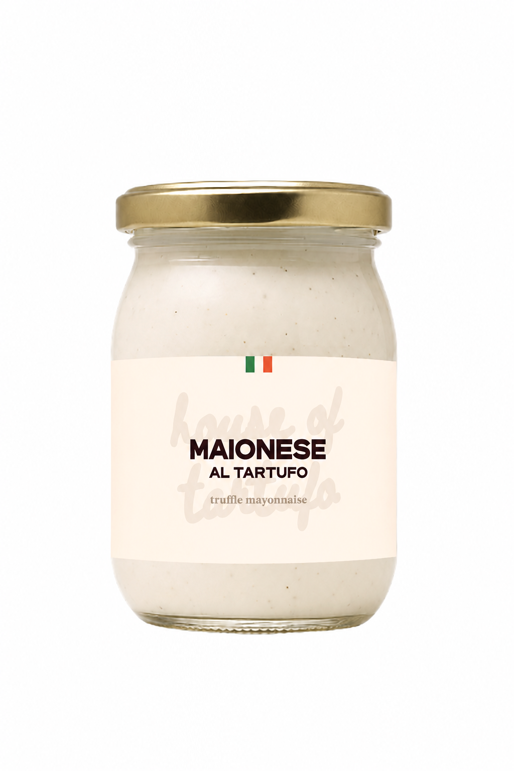 Mayonnaise végétalienne à la truffe noire