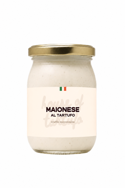 Mayonnaise végétalienne à la truffe noire